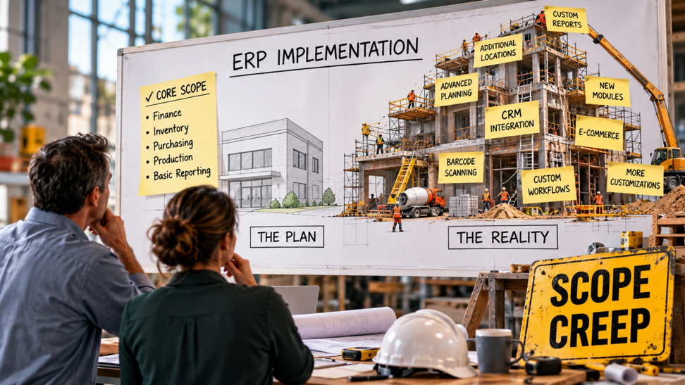 ERP Scope Creep: How to Control It Before It Wrecks Your Acumatica Budget